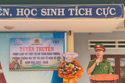TUYÊN TRUYỀN PHÁP LUẬT VỀ AN TOÀN GIAO THÔNG – PHÒNG, CHỐNG MA TÚY VÀ CÁC TỆ NẠN XÃ HỘI  NĂM HỌC 2025-2026