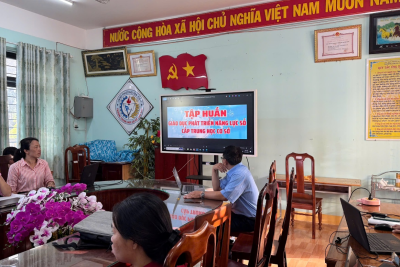 TẬP HUẤN GIÁO DỤC PHÁT TRIỂN NĂNG LỰC SỐ