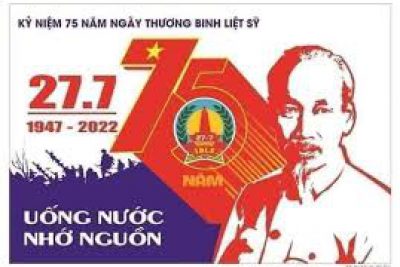 Hoạt động tri ân nhân kỷ niệm 75 năm ngày thương binh liệt sĩ 27/7