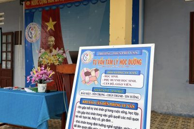 Trường THCS Phổ Văn tổ chức lễ ra mắt tổ tư vấn tâm lý học đường năm học 2022-2023.