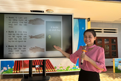 TRƯỜNG THCS PHỔ VĂN TỔ CHỨC TUYÊN TRUYỀN  GIÁO DỤC VỆ SINH CÁ NHÂN