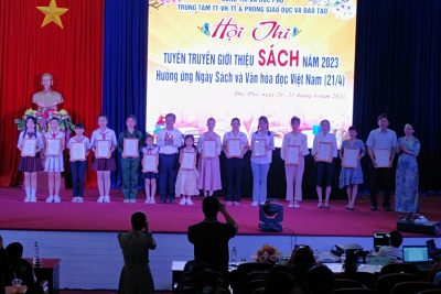 Trường THCS Phổ văn tham gia hội thi tuyên truyền giới thiệu sách năm 2023